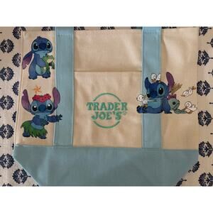Disney Stitch Custom Made Trader Joes Mini Tote One of a Kind